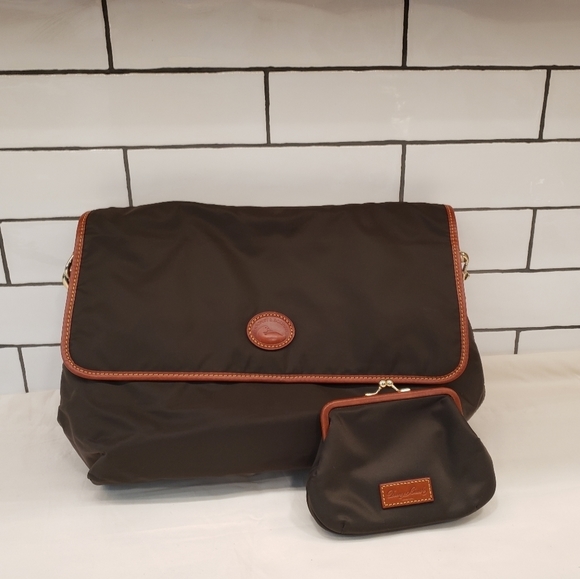 Dooney & Bourke Handbags - Dooney & Bourke  Brown Toronto Messenger bag. NWT